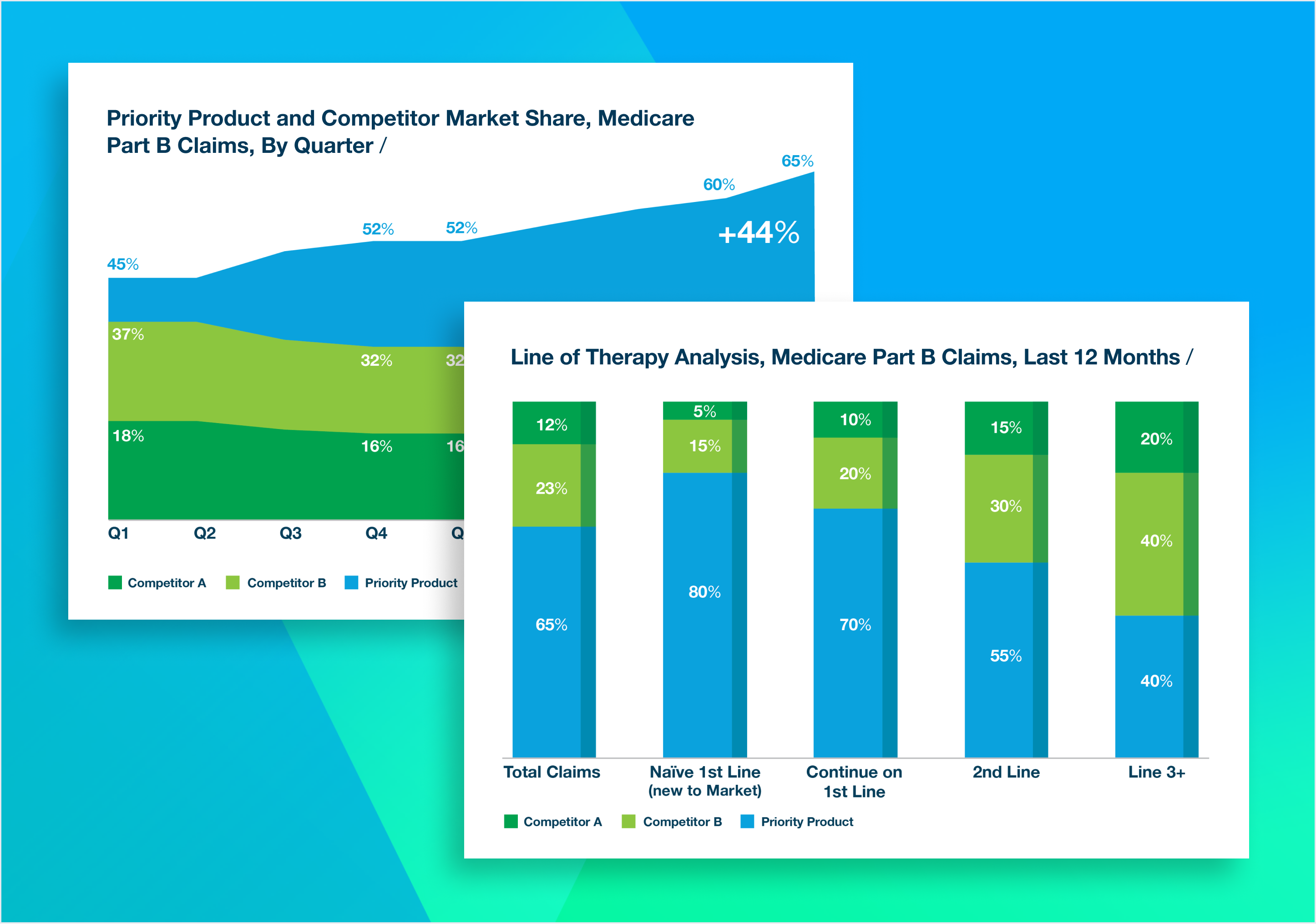 Examples of graphics in the client deliverables